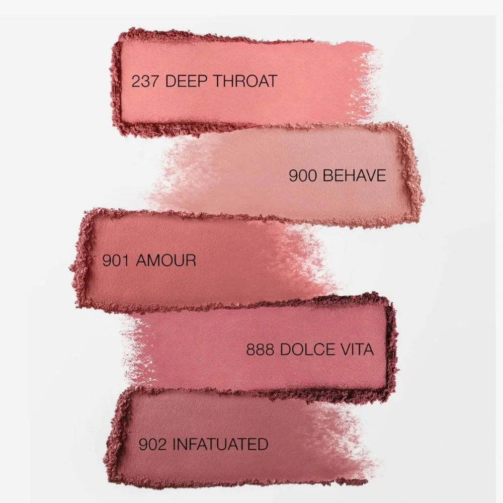 NARS Blush in Behave Mini Travel Purse Size 0.04oz NIB Matte Pink Mauve